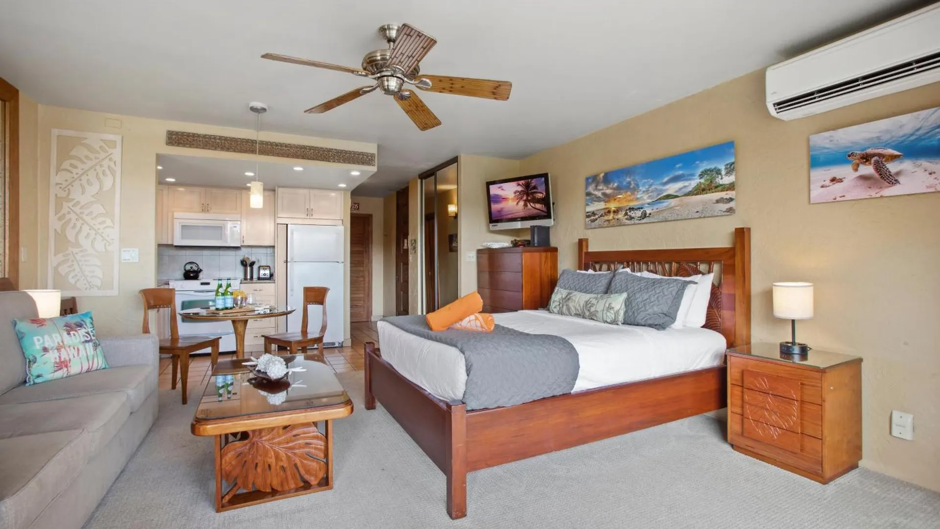 Apartment Kbm Resorts Free Car Papakea Pke-304 Renovated Studio With Ocean Views Kaanapali